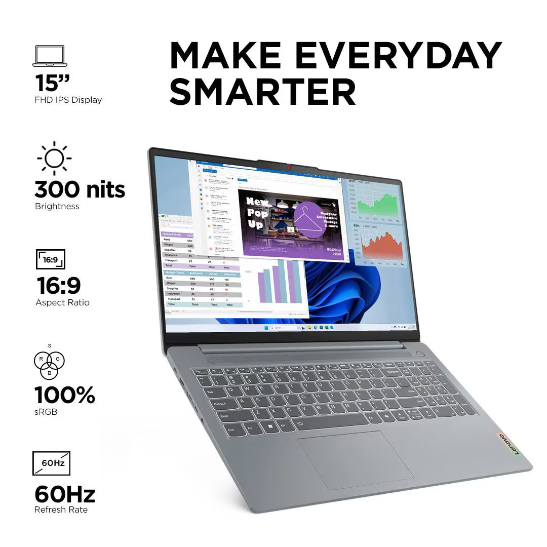 Lenovo IdeaPad Slim 3 15" Gen 12 - Intel i5